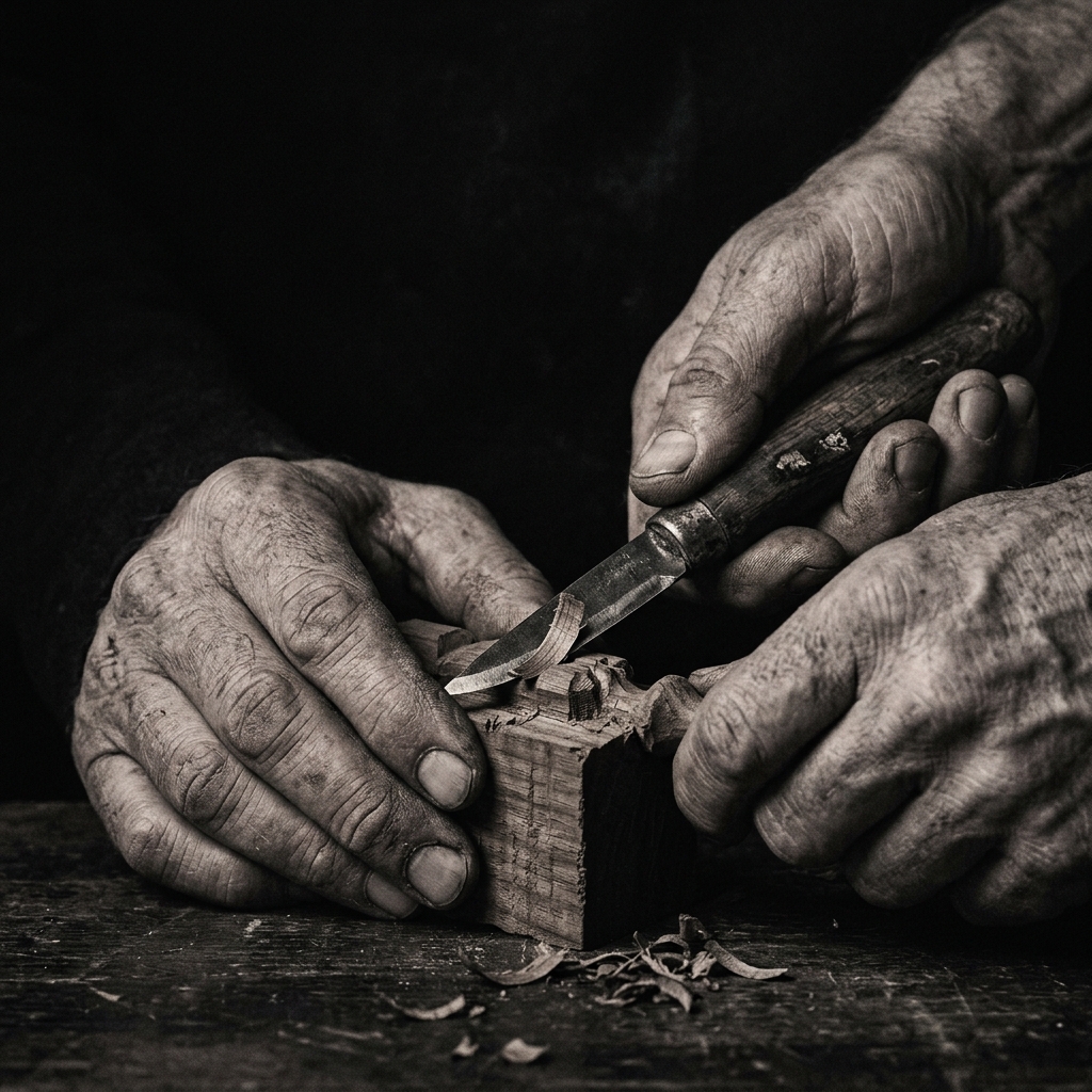 Master artisan at work